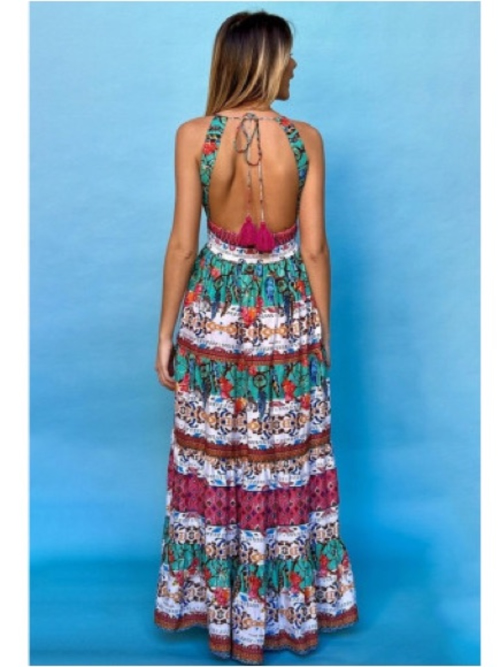Antica Sartoria OS Maxi Dress - Picture 2 of 8
